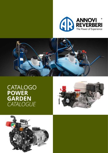 Catalogue et groupes mobiles Annovi Reverberi Power Garden